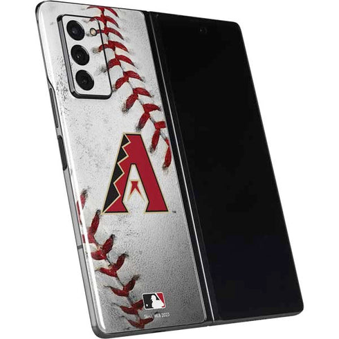 MLB Arizona Diamondbacks Game Ball Galaxy Z Fold2 5G Skin