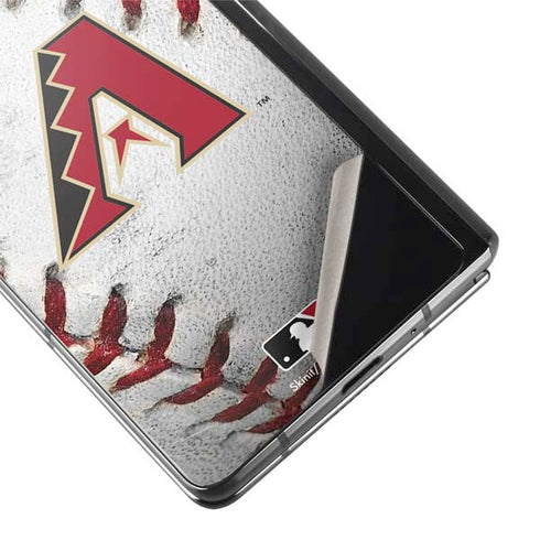 MLB Arizona Diamondbacks Game Ball Galaxy Z Fold2 5G Skin