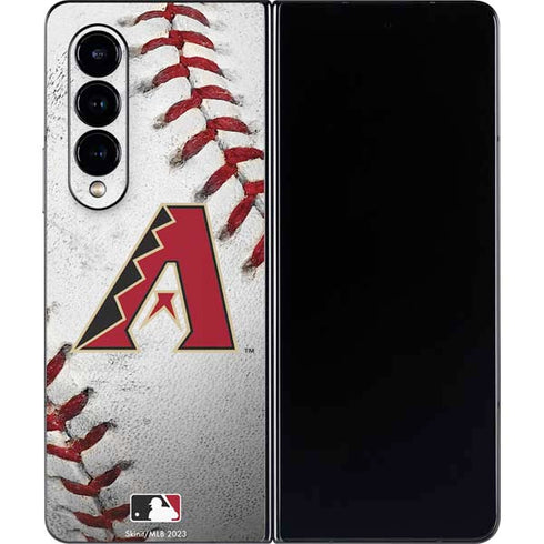 MLB Arizona Diamondbacks Game Ball Galaxy Z Fold4 5G Skin