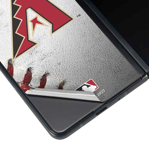 MLB Arizona Diamondbacks Game Ball Galaxy Z Fold4 5G Skin