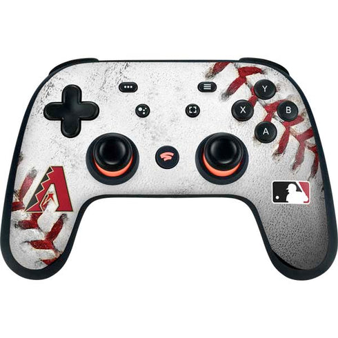 MLB Arizona Diamondbacks Game Ball Google Stadia Controller Skin