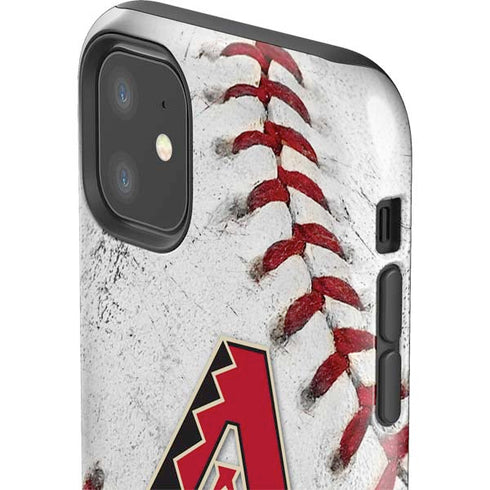 MLB Arizona Diamondbacks Game Ball iPhone 11 Impact Case
