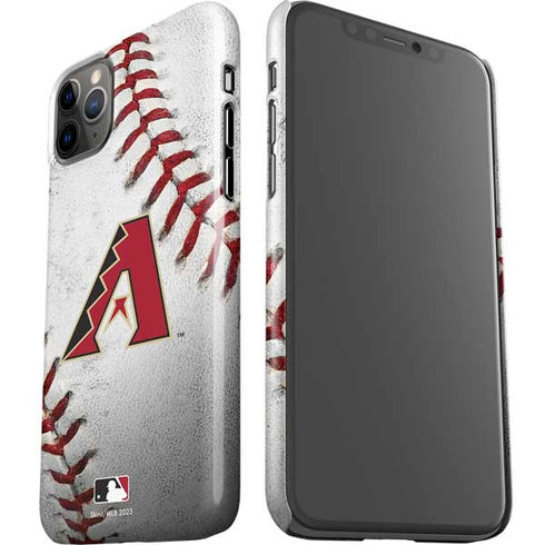 MLB Arizona Diamondbacks Game Ball iPhone 11 Pro Max Lite Case