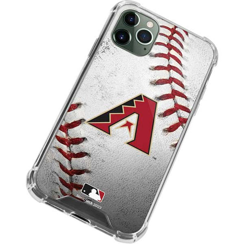 MLB Arizona Diamondbacks Game Ball iPhone 12 Pro Clear Case