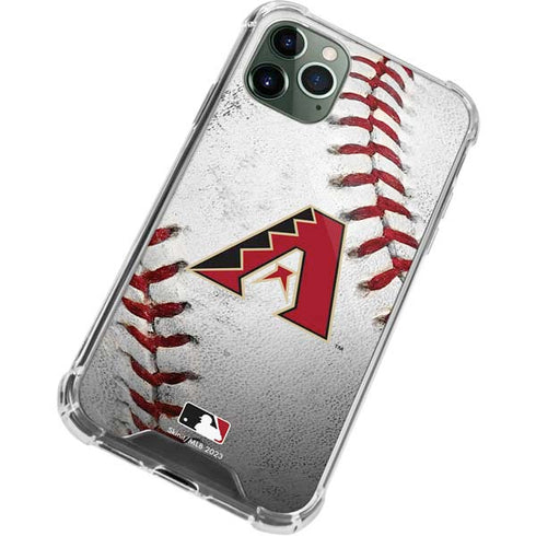 MLB Arizona Diamondbacks Game Ball iPhone 12 Pro Max Clear Case