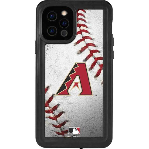 MLB Arizona Diamondbacks Game Ball iPhone 12 Pro Waterproof Case
