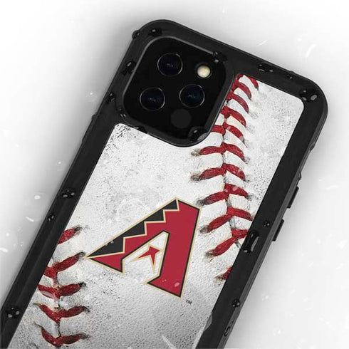MLB Arizona Diamondbacks Game Ball iPhone 12 Pro Waterproof Case