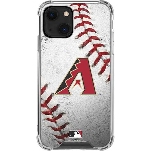 MLB Arizona Diamondbacks Game Ball iPhone 13 Mini Clear Case