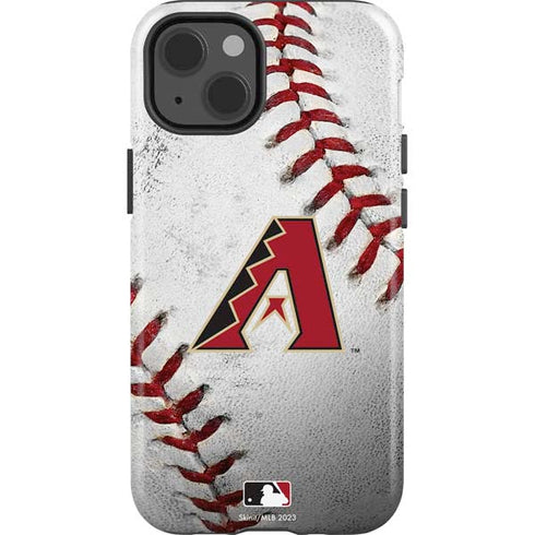 MLB Arizona Diamondbacks Game Ball iPhone 15 Impact Case