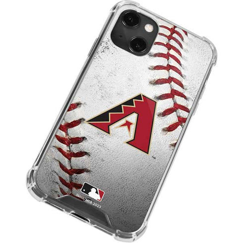 MLB Arizona Diamondbacks Game Ball iPhone 14 Plus Clear Case
