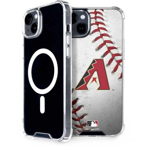 MLB Arizona Diamondbacks Game Ball iPhone 15 Plus MagSafe Case