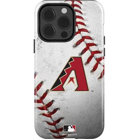 MLB Arizona Diamondbacks Game Ball iPhone 15 Pro Impact Case