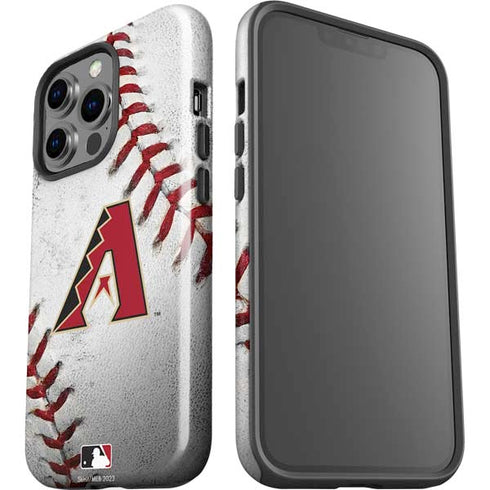 MLB Arizona Diamondbacks Game Ball iPhone 14 Pro Impact Case