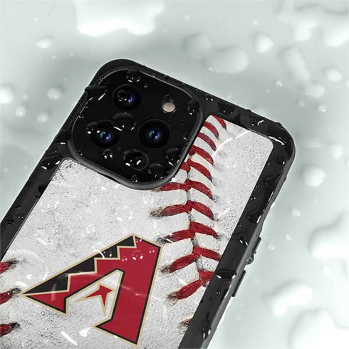 MLB Arizona Diamondbacks Game Ball iPhone 14 Pro Max Waterproof Case