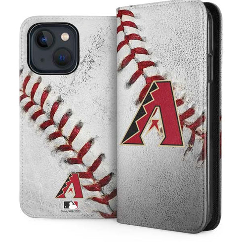 MLB Arizona Diamondbacks Game Ball iPhone 15 Folio Case