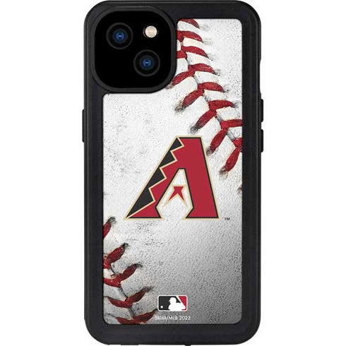 MLB Arizona Diamondbacks Game Ball iPhone 15 Plus Waterproof Case