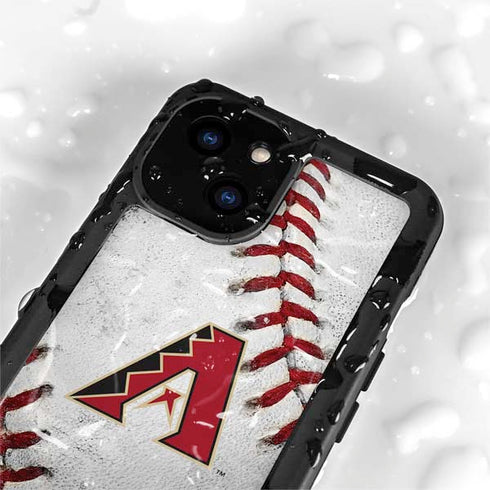 MLB Arizona Diamondbacks Game Ball iPhone 15 Waterproof Case