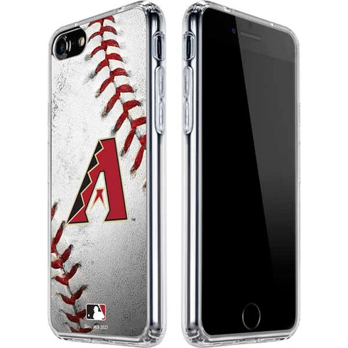 MLB Arizona Diamondbacks Game Ball iPhone SE (2nd & 3rd Gen) Clear Case