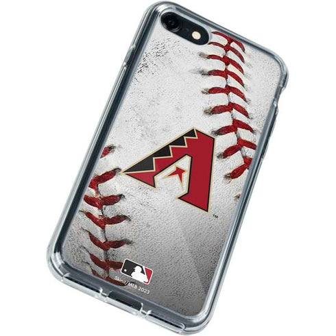 MLB Arizona Diamondbacks Game Ball iPhone SE (2nd & 3rd Gen) Clear Case