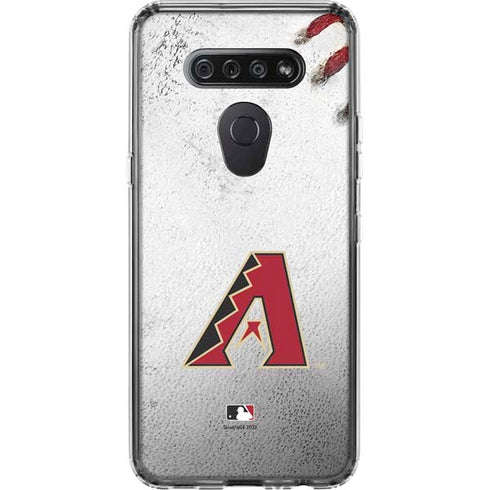 MLB Arizona Diamondbacks Game Ball LG K51/Q51 Clear Case