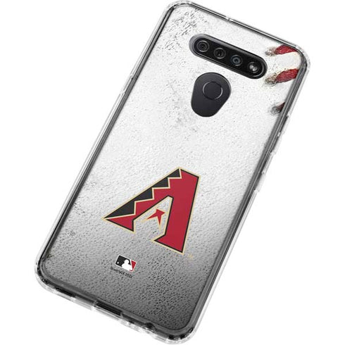 MLB Arizona Diamondbacks Game Ball LG K51/Q51 Clear Case