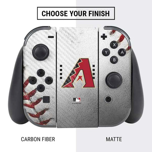 MLB Arizona Diamondbacks Game Ball Nintendo Switch Bundle Skin