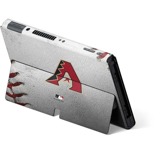 MLB Arizona Diamondbacks Game Ball Nintendo Switch OLED (2021) Skin