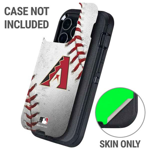 MLB Arizona Diamondbacks Game Ball Otterbox Defender iPhone Skin