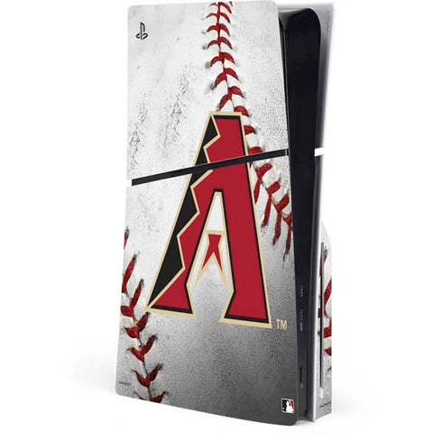 MLB Arizona Diamondbacks Game Ball PS5 Slim Disk Console Skin