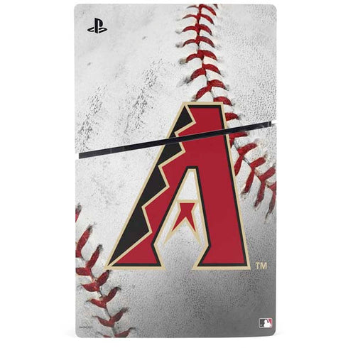 MLB Arizona Diamondbacks Game Ball PS5 Slim Disk Console Skin