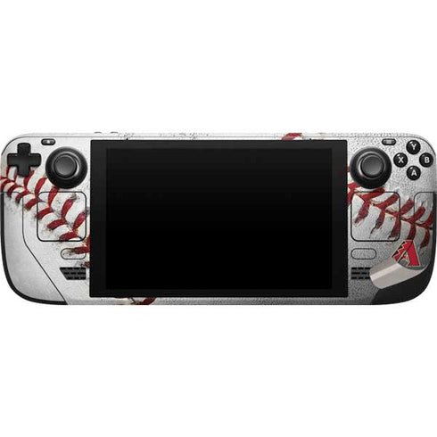 MLB Arizona Diamondbacks Game Ball Steam Deck Handheld Gaming Computer Skin
