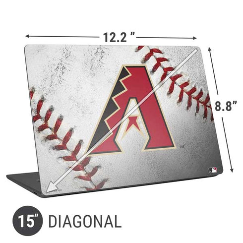 MLB Arizona Diamondbacks Game Ball Universal Laptop 15in (12.2 x 8.8in) Skin