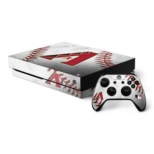 MLB Arizona Diamondbacks Game Ball Xbox One X Bundle Skin