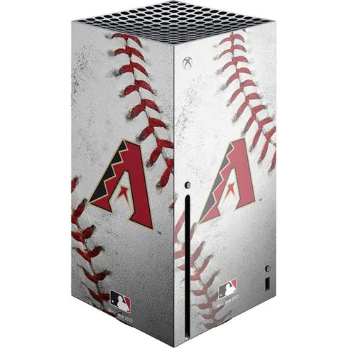 MLB Arizona Diamondbacks Game Ball Xbox Series X Console Skin
