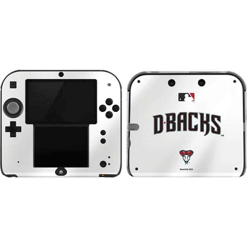 MLB Arizona Diamondbacks Home Jersey Nintendo 2DS Skin