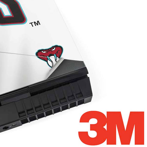 MLB Arizona Diamondbacks Home Jersey Dell Alienware Skin