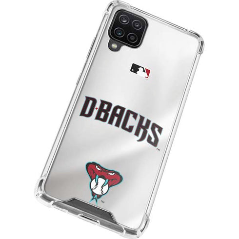 MLB Arizona Diamondbacks Home Jersey Galaxy A12 Clear Case