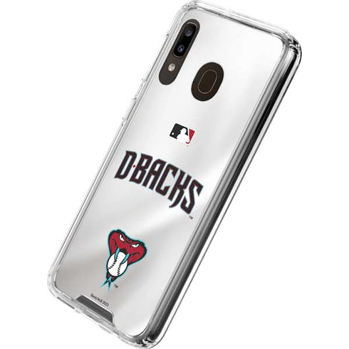 MLB Arizona Diamondbacks Home Jersey Galaxy A30 Clear Case