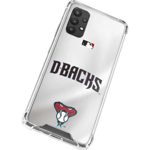 MLB Arizona Diamondbacks Home Jersey Galaxy A32 5G Clear Case
