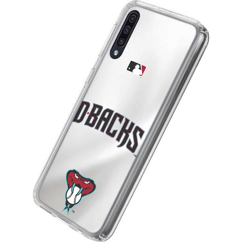MLB Arizona Diamondbacks Home Jersey Galaxy A50 Clear Case