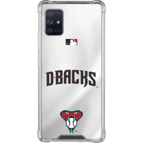 MLB Arizona Diamondbacks Home Jersey Galaxy A51 5G Clear Case