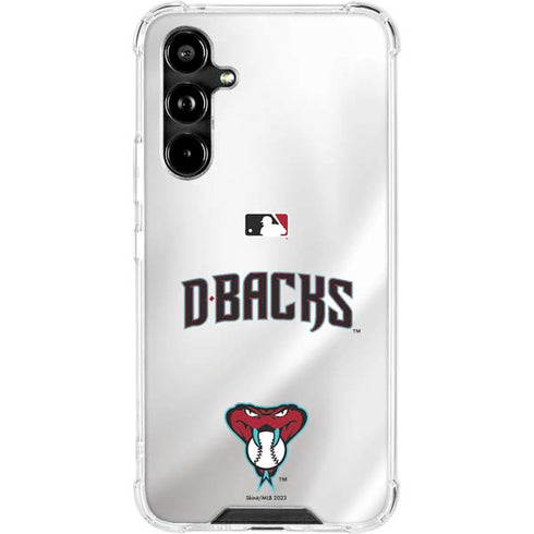 MLB Arizona Diamondbacks Home Jersey Galaxy A54 5G Clear Case