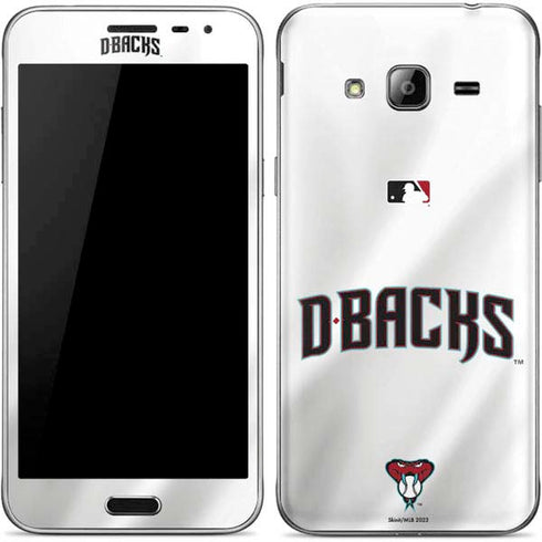 MLB Arizona Diamondbacks Home Jersey Galaxy J3 Skin
