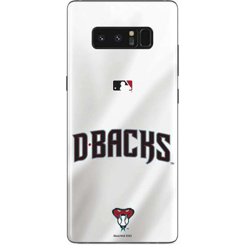 MLB Arizona Diamondbacks Home Jersey Galaxy Note 8 Skin