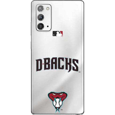 MLB Arizona Diamondbacks Home Jersey Galaxy Note20 5G Skin