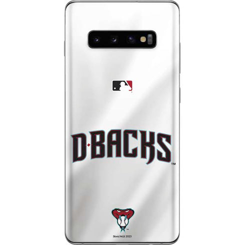 MLB Arizona Diamondbacks Home Jersey Galaxy S10 Plus Skin