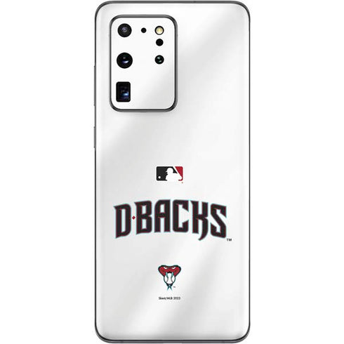 MLB Arizona Diamondbacks Home Jersey Galaxy S20 Ultra 5G Skin