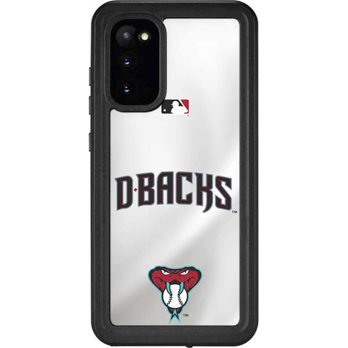 MLB Arizona Diamondbacks Home Jersey Galaxy S20 Waterproof Case