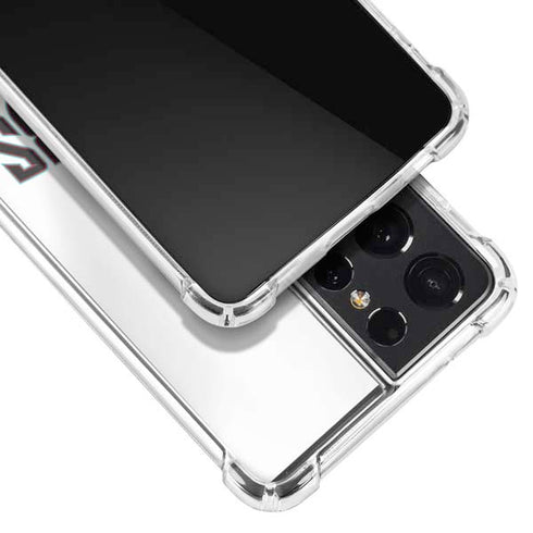 MLB Arizona Diamondbacks Home Jersey Galaxy S21 Ultra 5G Clear Case