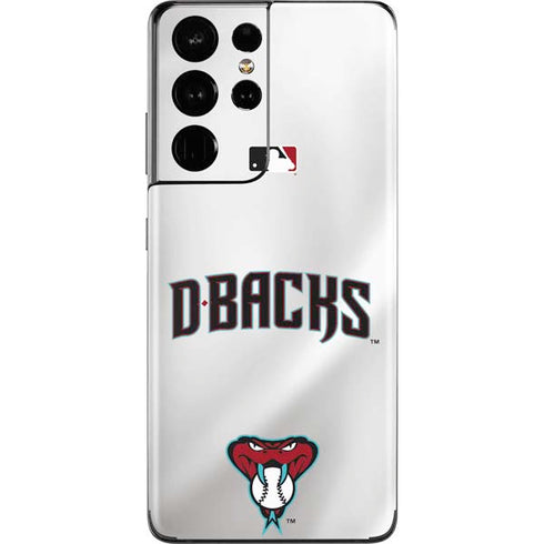 MLB Arizona Diamondbacks Home Jersey Galaxy S21 Ultra 5G Skin